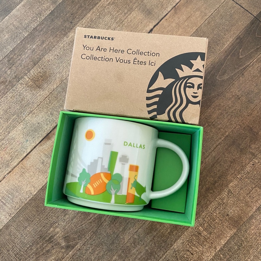 Starbucks you are here mug DALLAS